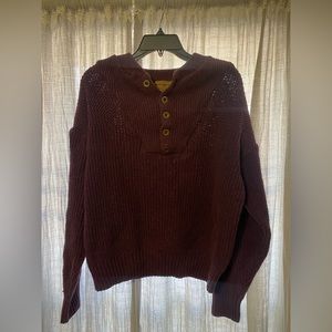 Redhead outdoor tradition sweater size M burgundy